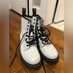 White Doc Martens